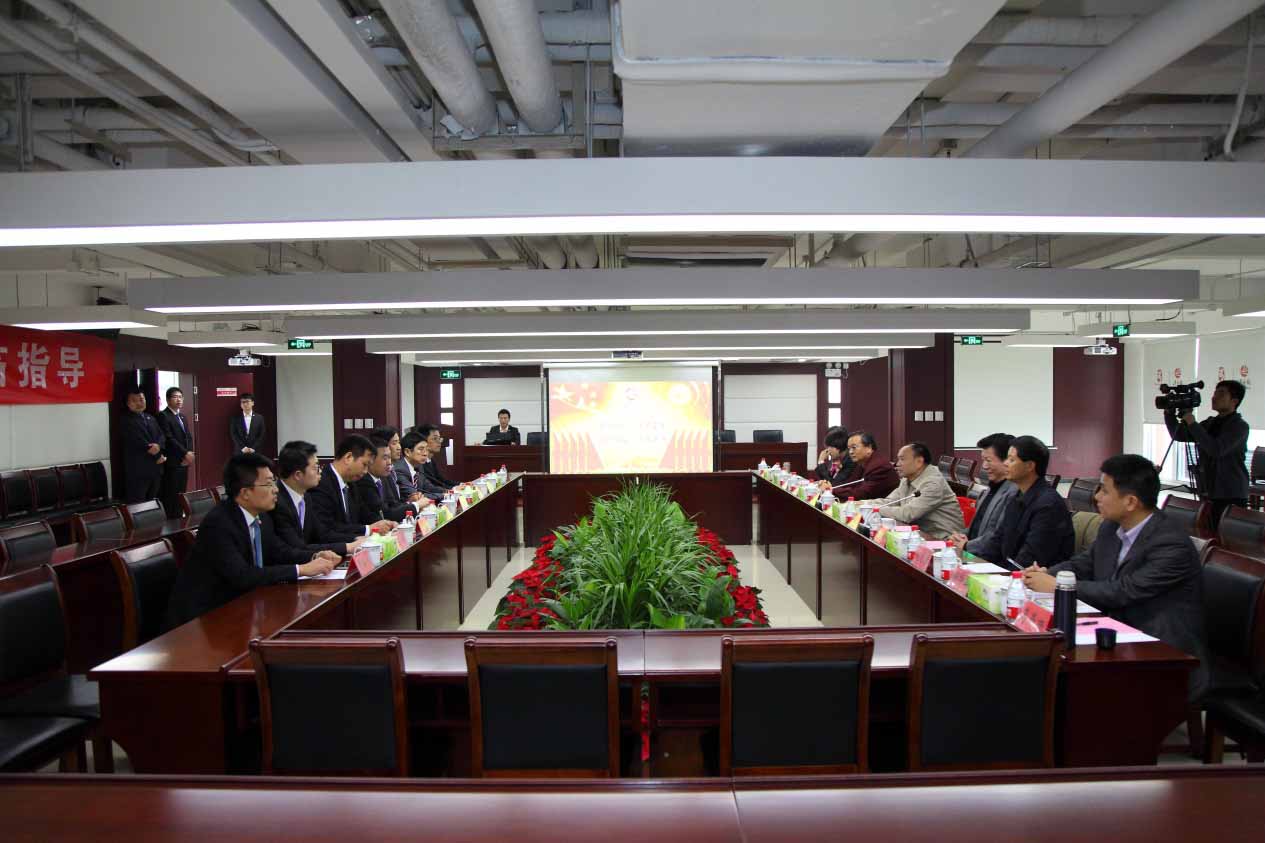 教育后勤领导参观考察千喜鹤公司活动圆满结束